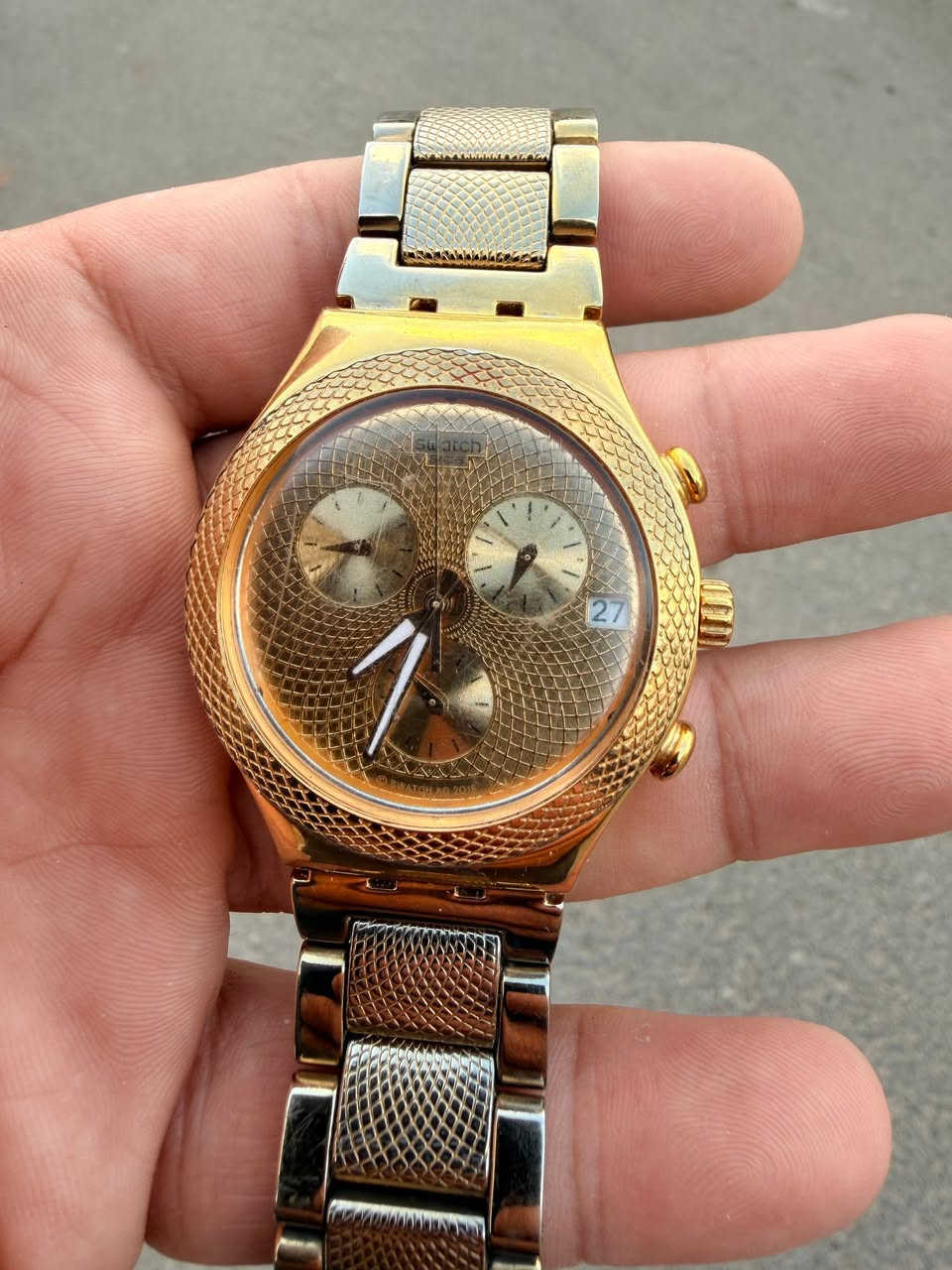 Swatch original a un bon prix


**إذا كنت صاحب هذا الإعلان وتريد حذفه لأي سبب، رجاءا أرسل رسالة إلى الدعم الفني**