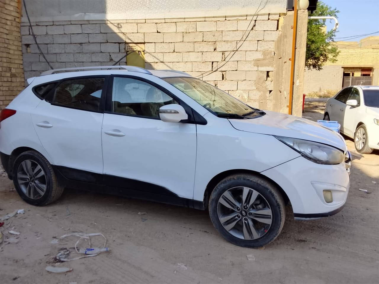 ‏‪توكسان موديل 2014 مجفيه ومصبوغه عام جاهزه محرك كير حداديه خير من الله بأسمي مكانه نجف السعر 105وبيه مجال بصيط 
‏‪***********‬‏
