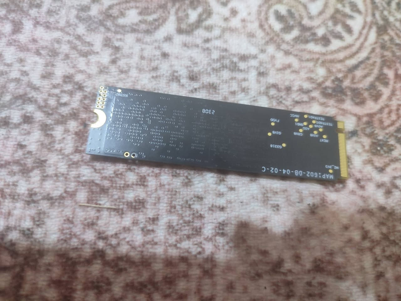 ssd m.2 512 nvme 
السعر 50 أو مراوس ويه ups 

توصيل ماكو العنوان العماره المجر


**إذا كنت صاحب هذا الإعلان وتريد حذفه لأي سبب، رجاءا أرسل رسالة إلى الدعم الفني**