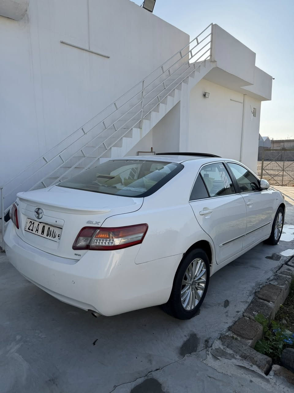 تويوتا كامري 2008 خليجي فول GLX
سلام عليكم تويوتا كامري موديل 2008 محدث 2011
مواصفات GLX داخل اصفر سلايت شاش كامير حساس 
اشارت بل مراي تبريد خلفي كشانت كهربائي 
لايتات زينون 
كير محرك بشرط لا صرف لا بخار بدون فتح
صدر امامي جديد 
شرط تحويل والغرامات 
سنوية هز رقم ژينكة جديد 
صبخ بيها بونيد وبيها ثلالث مكانت شبر صبخ بدون دواخل 
السيارا جاهز. وحلو 
مكاني كركوك 
للبيع فقط  
سعر108 بيها مجال 
***********
