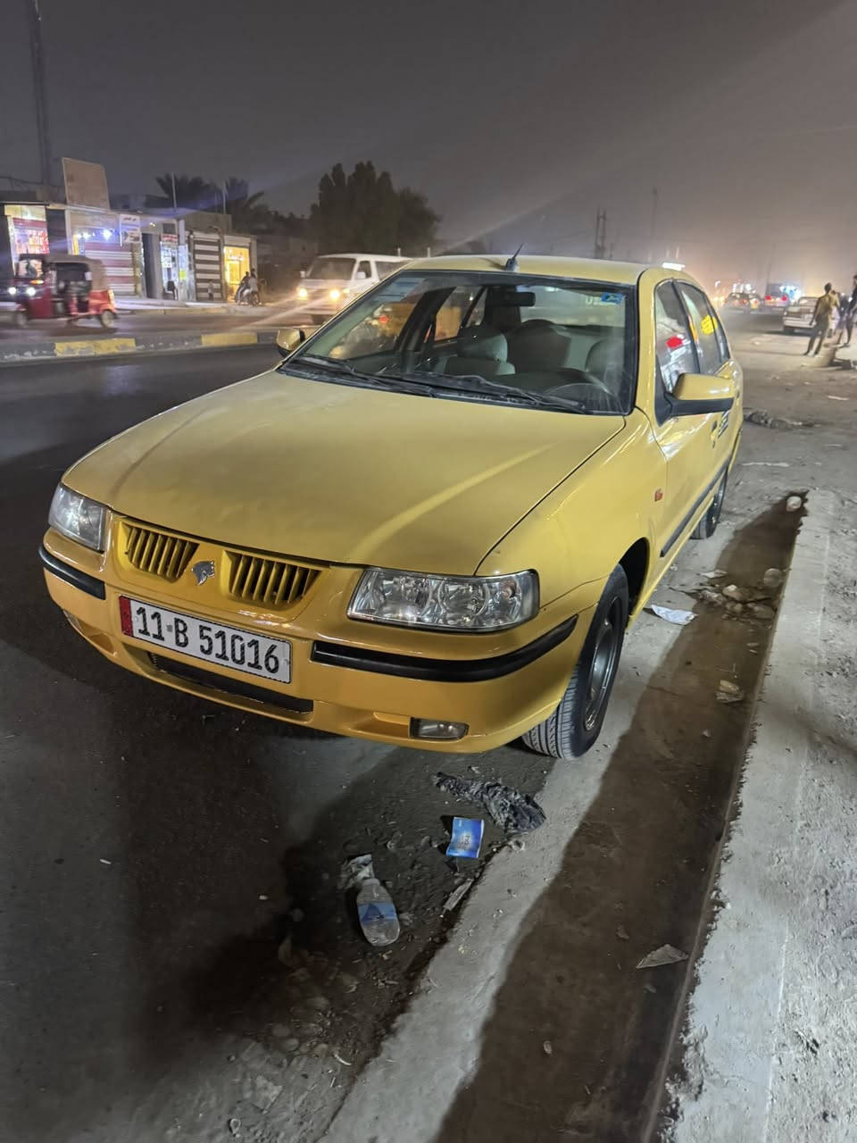 سمند مديل 2011سياره جاهزه كير مكينه تبريد تدفئ صدر تخم تاير ارقام انكليزي هزه مصفره هيئيه وغرامات ولا ضربه ولا صبغ ابد وبسمي بسمي بيه جراد بصندوك شوي قليل كلش فقط مكان السياره الرشاد قرب صورت حجي مهدي الكناني عارضه ب٣٦بيه مجال قليل كلش لاحد يراسل ***********
