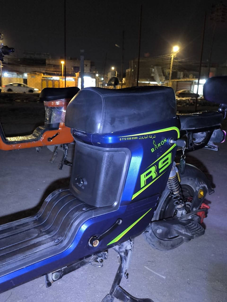 دراجه R9 2025 للبيع
دراجه جديدة ونضيفه
مواصفاتها
شاشه تقرة حقيقي فولتية وعداد والشحن
بطاريه 6 بطاريات نوع الريان انسى الشحن تمشيك 45-60 كيلو بالشحنه الواحدة

عقل رياضي افضل شي بالدراجه

ويل دراجه رياضي
بريك رياضي

الدراجه عبارة عن سبورت رياضي دراجه فول تاخذها على الفحص
تفحص بطاريات وانطيك بيها ضمان يوم 
اضرارها بس مدكر كدام وورة وتم تعديلة 
سعرها 460 الف وبيها مجال شي بسيط بس تجيني للبيت ما اطيحلك مراسله بس للشراي رجاء لا تتعبني 
للشراي /// ***********
