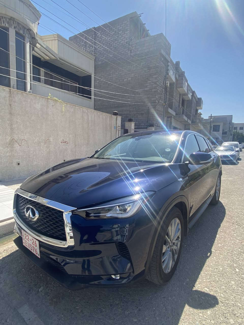 بسم الله والحمدلله
تم وصول اليوم سيارة مفخرة شركة نيسان، Nissan Infiniti..Qx50..موديل 2025, السيارة ماشية 16 الف ميل، AWD,مكفولة من الشواصي والدواخل وألأيرباكات،  كير & محرك بشرط، محرك ٤ سلندر توربو،صبغ فقط جملوغ امامي صفحة النفر، اربع ابواب بصمة، صندوق شفت، رادارات..السيارة موجودة فيها الكثير من المواصفات الاخرى.رقم الشاصي ضمن الصور،.السيارة في دهوك، وتترقم شمالي مع مجال ٩٠ يوم للترقيم،السعر 230$ مع مجال قليل، ***********...
