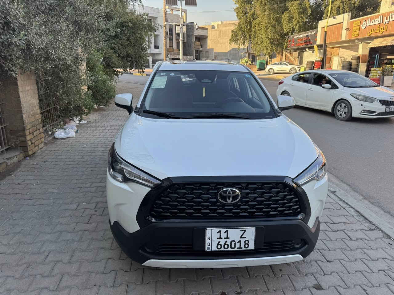 السلام وعليكم للبيع كورلا كروز 2025 ماشيه 3000 مكفوله على وضع الزيرو مكاني بغداد لاعظميه للتواصل *********** السعر 27 مليون
