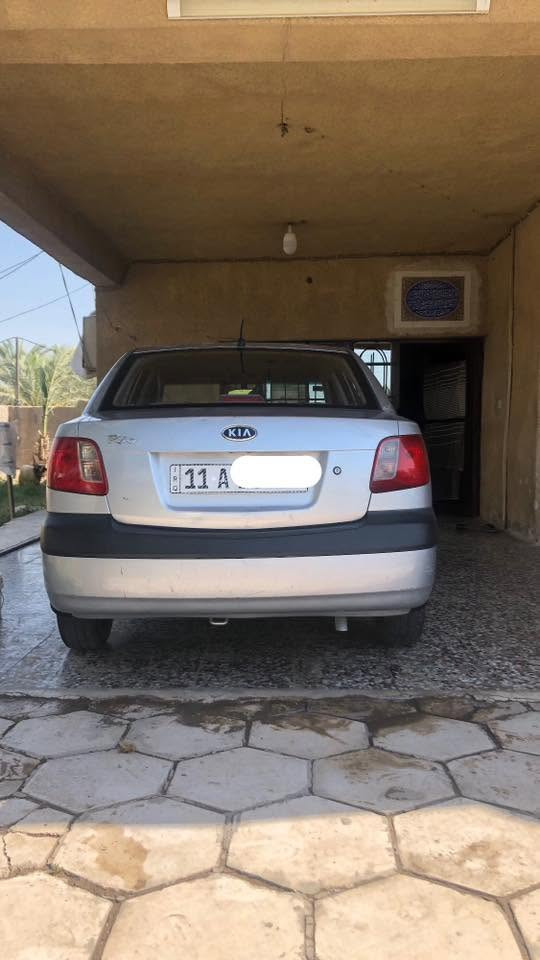 كيل ريو 2009 خليجي
محرك 1600 كفالة
گير كفالة 
تخم تاير جديد 
حدادية كاملة امامي وخلفي 
باتري جديد 
مكان السيارة بغداد 
شباب السيارة اني مكلف بنشرها 
السيارة فقط جراد 
الي يريد يعرف سعرها يتصل على هذا الرقم 
***********
