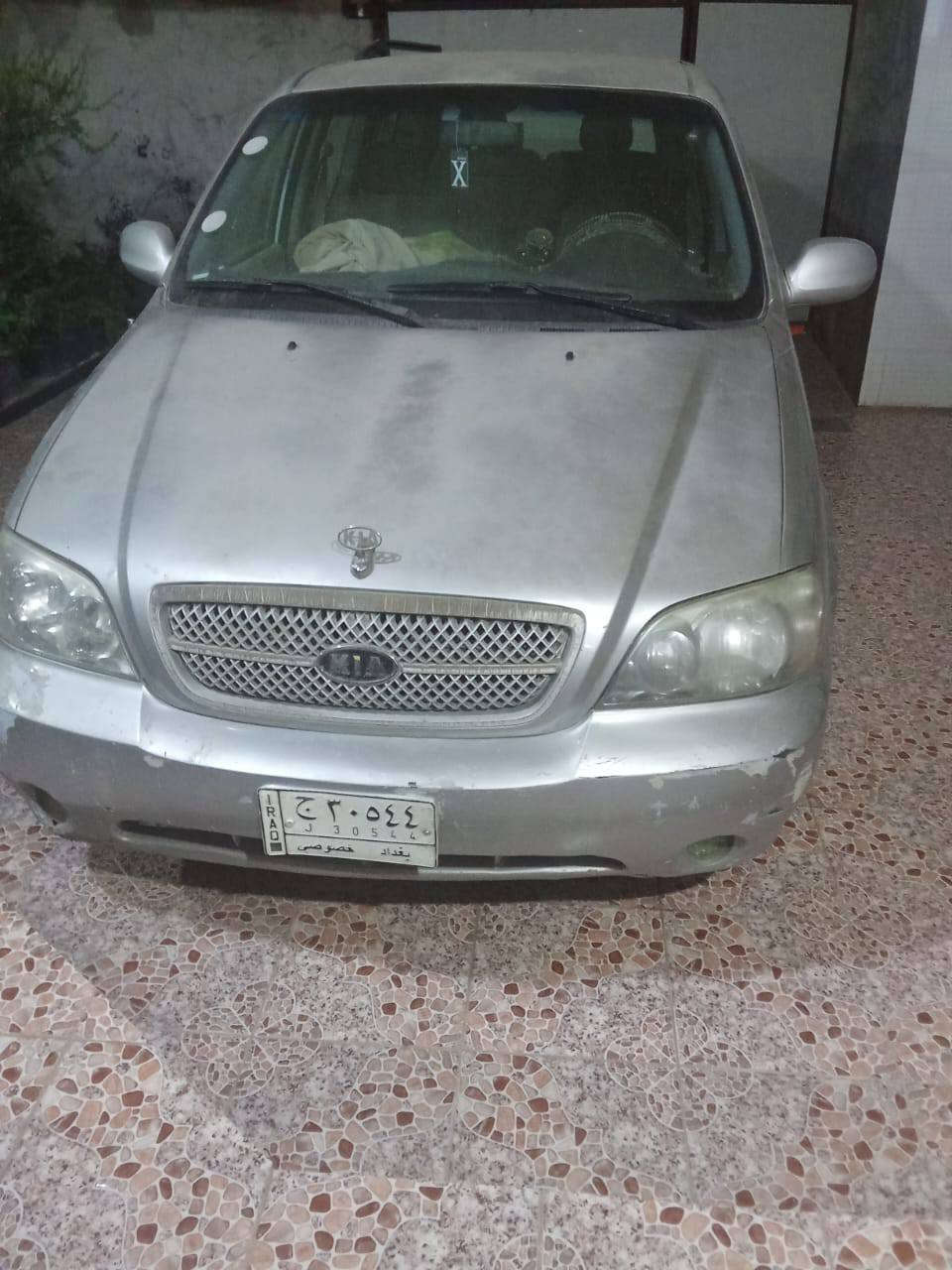 السلام عليكم اخوتي عيد مبارك عليكم جميعآ
مكلف بالنشر مالت اخوية 
 كيا سيدونا 7راكب 
محرك 3500 الاقتصادي 
سنوية لغاية 2027
تبريد 3قطع عايز بس غاز شحن 
تخم تاير اخو الجديد 
بطارية جديدة 
رقم بغداد  وباسمي خلال يوم واحد يتم التحويل مشروع وطني***********
