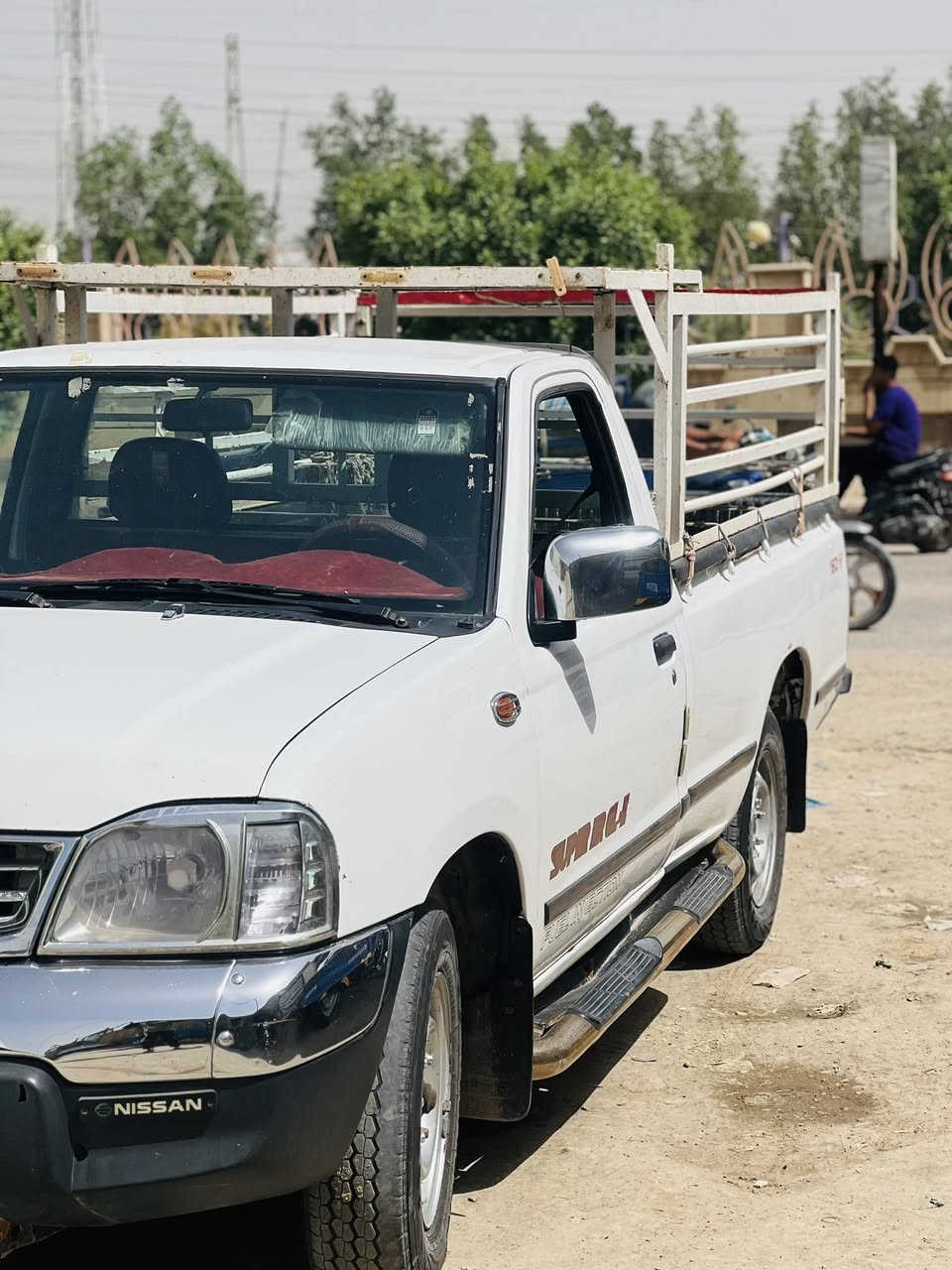 نيسان  بيكب موديل 2002 باور ستيرن جام اوتماتيك سنتر لوك مكينه كير اكسن شاصي مكفول تخم تاير تبريد شغال تحويل ثاني يوم سعره72 وبيها مجال حك الجيه
 مكانها الديوانيه***********
