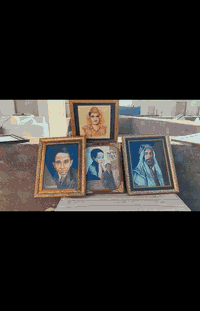 صور رسم قديم لملوك وزعماء العراق للبيع ***********
