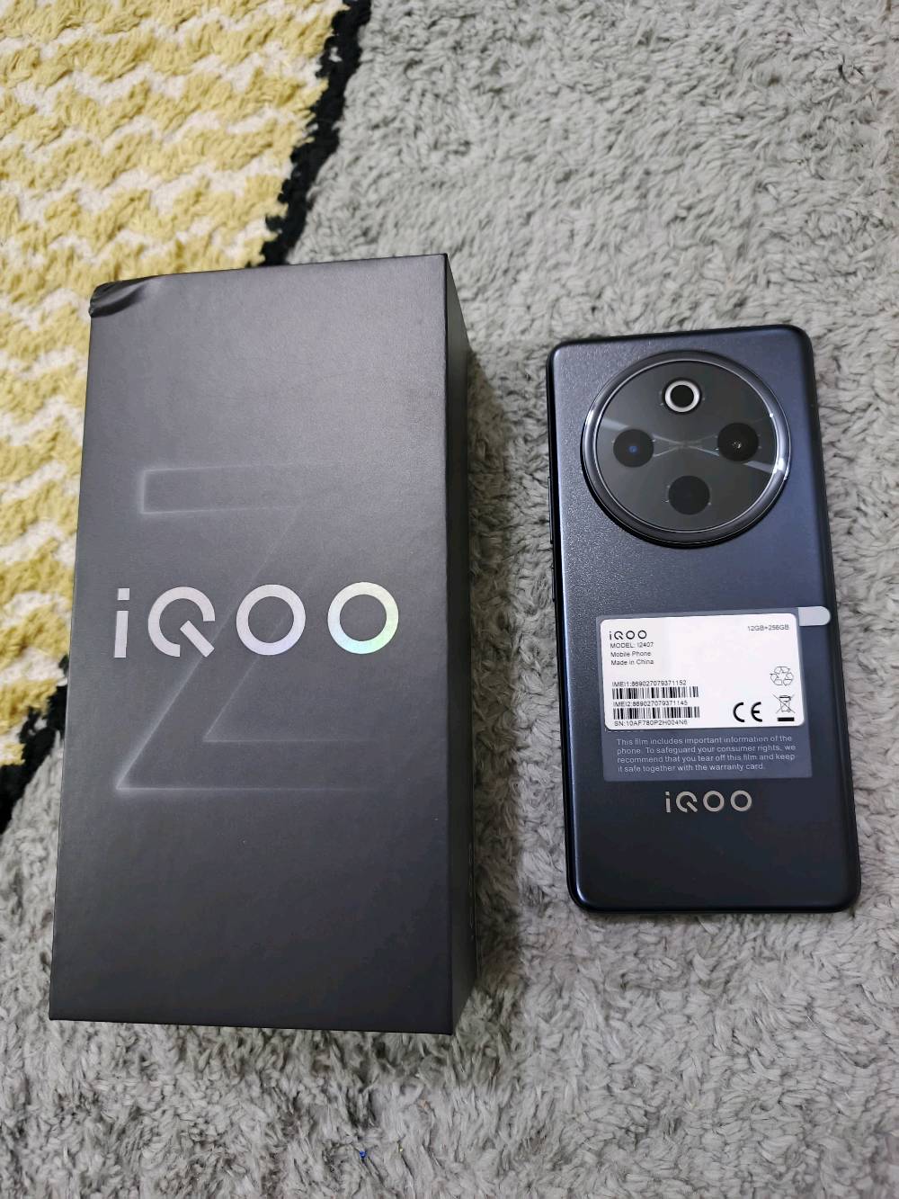 موبايل ڤيفو iQOO Z10 5G
جهاز اخو جديد وغراضة كاملة
ذاكرة الجهاز  ٢٥٦ رام ١٢+١٢ 
بطارية ٧٣٠٠ شاحنة ٩٠ واط
سعر ٣٢٥ بي مجال مكاني النجف