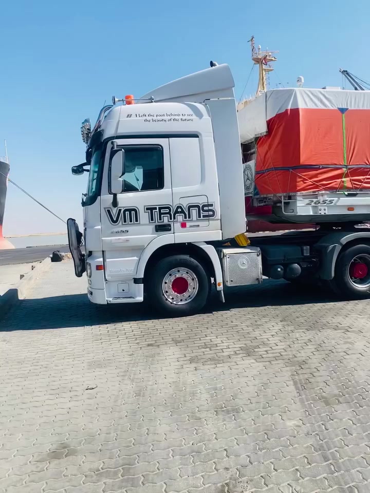 سلام عليكم/ تريله اكتروز ميكه سكس 2655  (للبيع ) المواصفات دوش لايت سقف ليزري ثلاجه وباقي المواصفات اتصل ع صاحب الرقم /*********** /السعر خاص
