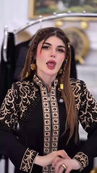 عباية خليجية • حرير أمارتي • طقم ٥ قطع