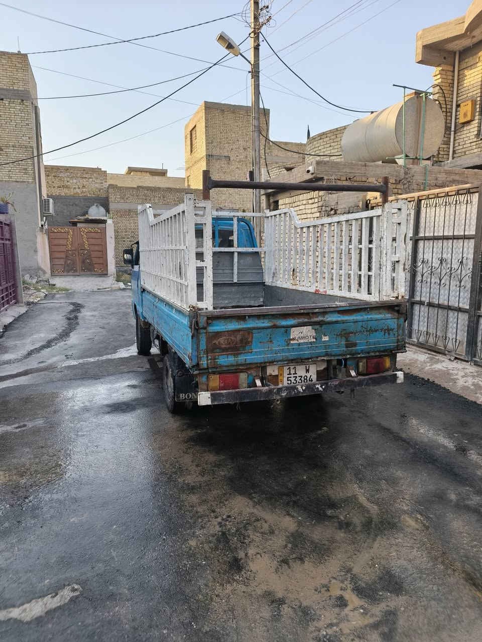 السلام عليكم
كيا بنكو 1996 
رقم بغداد نگليزي 
سنويه ل2031 بأسمي تحويل ثاني يوم 
السعر. 45 بيه مجال بسيط 
بغداد المعامل. 
للأتصال ***********
