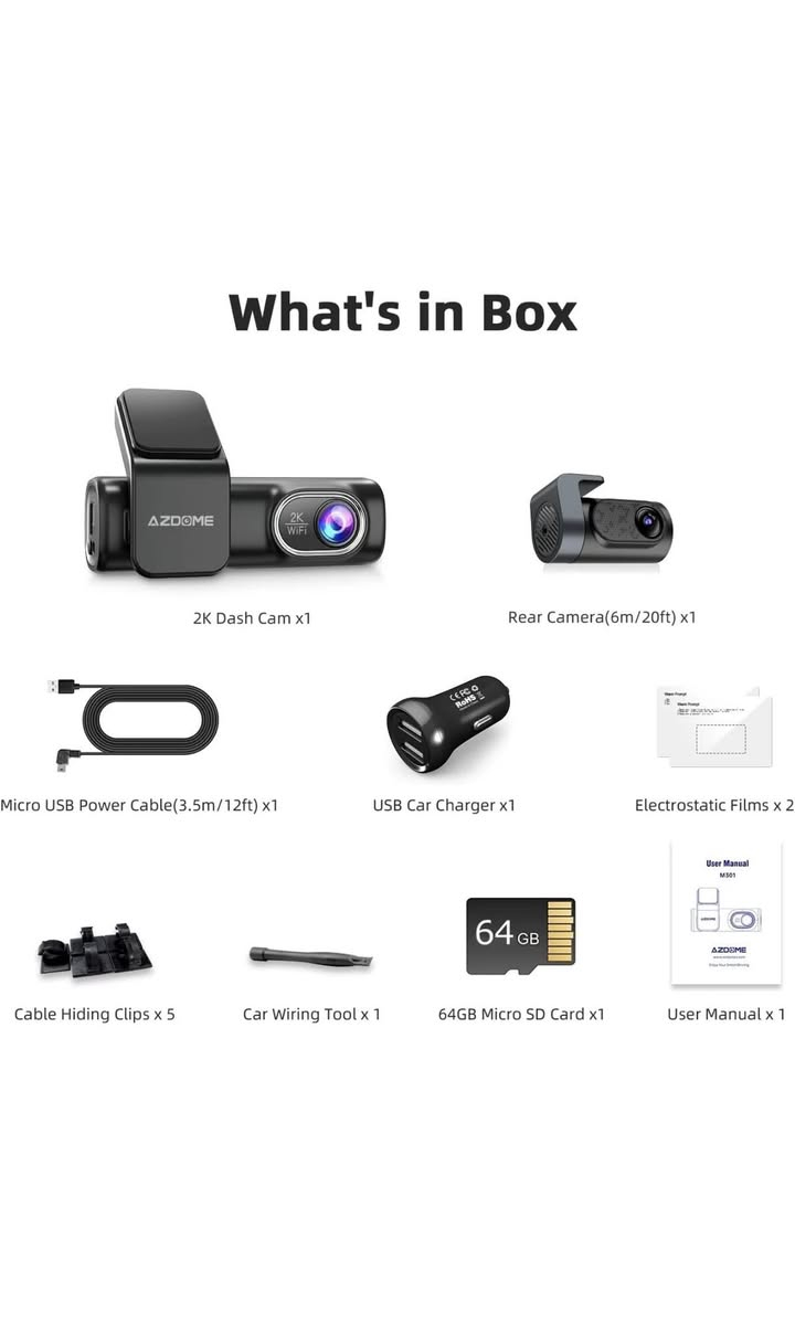 كاميرا سيارة (داش كام) "أزدوم M301" مزدوجة (أمامية وخلفية) بدقة 2K، مزودة بواي فاي مدمج وبطاقة ذاكرة 64
السعر 100 الف


**إذا كنت صاحب هذا الإعلان وتريد حذفه لأي سبب، رجاءا أرسل رسالة إلى الدعم الفني**