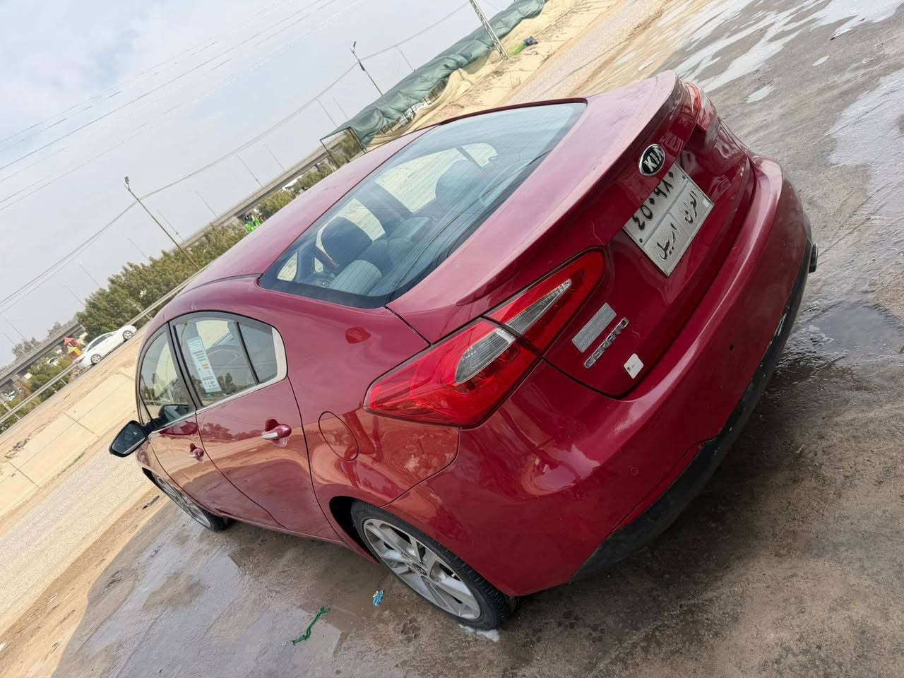 سيراتو 2015خليجي بيها قطعتين صبغ  فول موصفات السعر 110بيها مجال ***********
