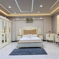 نجاره عراقيه • ٨ قطع • سرير ٢٠٠×١٦٠