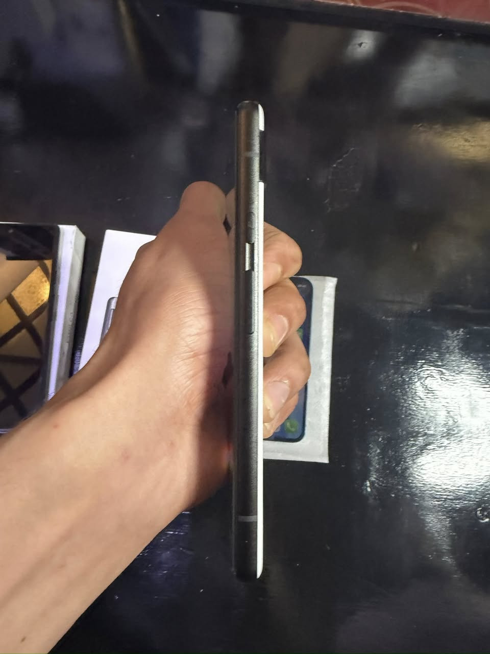 السلام عليكم ورحمة الله وبركاته
موبايلات

ابيعهن شلع 

كوكل بكسل ٦اي عدد ٢ وايفون 

واحد بي خط بالشاشه ما ماثر ع اللمس ١٢٨ كيكا 

والثاني بي فطر بالشاشه ما ماثر ع اللمس ١٢٨ كيكا

والثالث ايفون ١٢ مني ٦٤ كيكا مبدل شاشه وبطارية وشريحه متشتغل 

والرابع موبايل دكم هديه وياهن 

سعرهن كلهن ٣٧٠ الف


**إذا كنت صاحب هذا الإعلان وتريد حذفه لأي سبب، رجاءا أرسل رسالة إلى الدعم الفني**