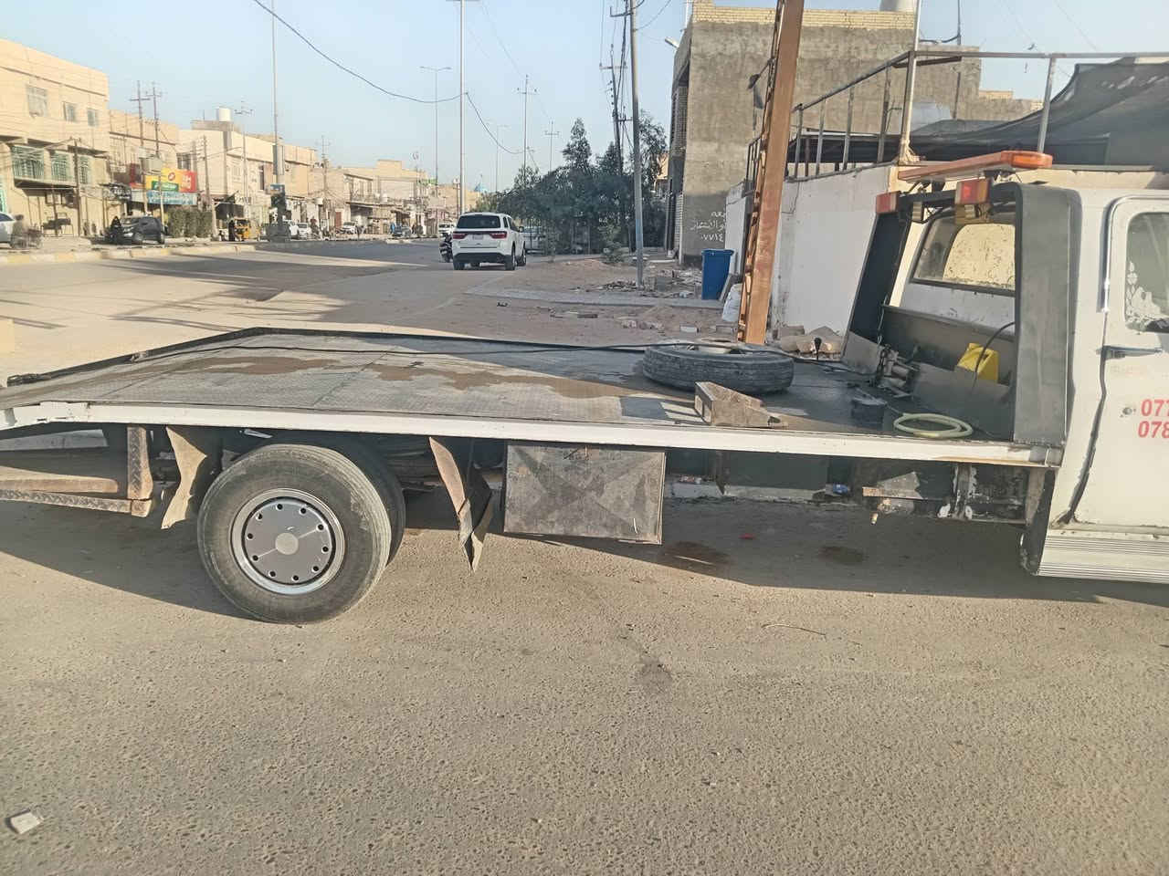 السلام عليكم سياره كرين للبيع موديل 89 جمسي مكان كربلاء سعر خاص ***********=***********
