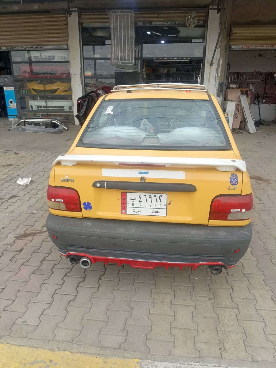 سلام عليكم سايبا 2012رقم الماني تحويل ثاني يوم سنويه موصاقطه لحد2027هيئه وغرامات مصفره قبل سبوع صفرت لهيئه ربع ماعليه سياره جاهزه ومرتبه عل اخر  بيه شاشه تعرض فيديو وتخم سماعات مضخم  تخم تاير جدد تخم صدر خلفي وامامي جدد وبيه حاضن شاصي فوك وجوه رياضي تمشي بيه160رزانه فول مانقصه كلشي كير قبل 4ايام شديته ومحرك  مكفول سياره ربع ماتحط عليه جاهزه من كلشي للبيع او مراوس سعر25وبيه مجال مكاني رمادي 5كيلو ورجاا الموشراي لايكسر بيه للستفسار ***********
