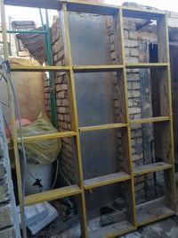 الغراف • خشب قوي • مجمّع رفوف