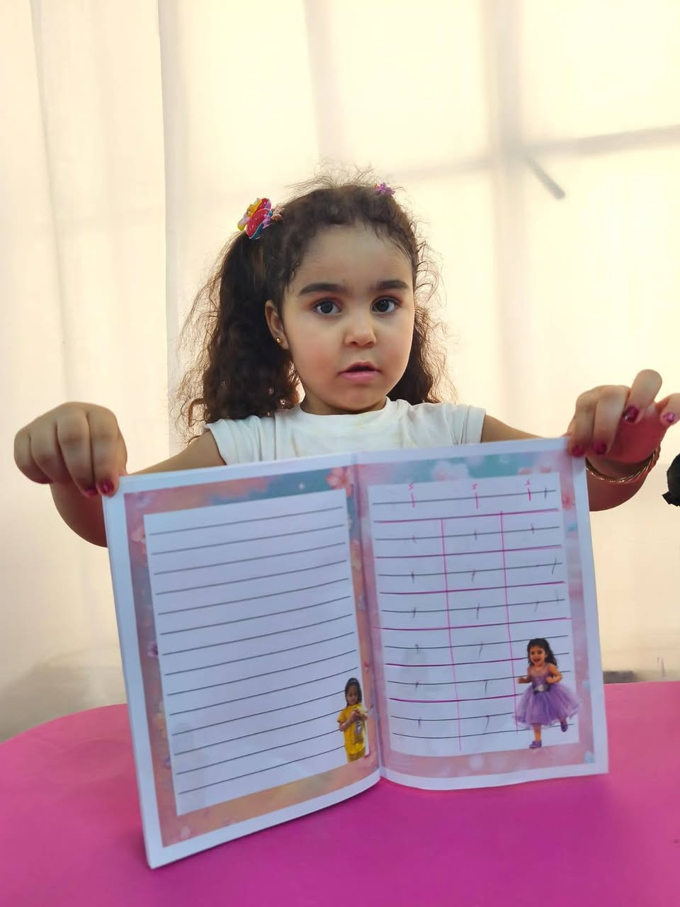 🌸 دفاتر أطفال ودفاتر رسم حسب الطلب 🌸

نوفر لكم تصاميم مميزة وعصرية تناسب جميع الأعمار، مع إمكانية تصميم الغلاف بصورة الطفل أو بأي فكرة تختارونها لتكون ذكرى جميلة ومميزة. ✨

🎨 تصميم دفتر رسم حسب الطلب.
 📖 دفاتر أطفال بتصاميم خاصة حسب رغبتكم.
 🖼️ غلاف مخصص بالاسم والصورة أو الشخصية الكرتونية المفضلة.
 💖 بداخل الدفتر ملصقات جميلة ومميزة تضيف لمسة من المرح للأطفال. 
📏 طباعة عالية الجودة وبأحجام مختلفة.

🎁 هدية جميلة للأطفال بمناسبة العودة إلى المدرسة أو أعياد الميلاد.

📩 للطلب أو الاستفسار عبر التليكرام: https://t.me/Noorz1234

📷 Instagram: @taktumjan

📍 العنوان: المسيب – نهاية شارع البلدية، مقابل مولدة عماد الفهد الكريطي (بيت سلاية).

📲 واتساب والاستفسار: ***********

📞 للاتصال فقط: ***********

