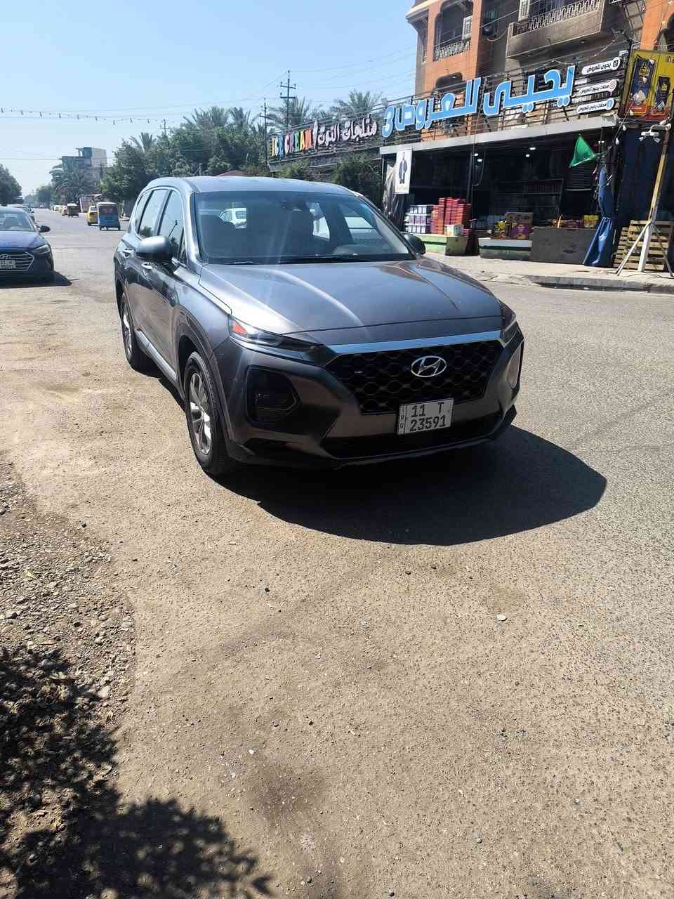 عليكم سنتافيا2019واردامريكي حادثهة دعامية خلفية فقط
مواصفات السيارة مكينة 2400
الكير8نمر رادار جانبي وخلفي وامامي
تخم تاير تبريد شغال اسيارة بسمي السنوية 
لحد 2030 بيهة بارد طرف الباب خلف السائف
وبارد بحافة الصندوق سعر155صور الحادث مرفقة
***********
