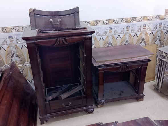 السلام عليكم غرفة خشاب ماليزي للبيع سعر 250 بي مجال *********** للاتصال
