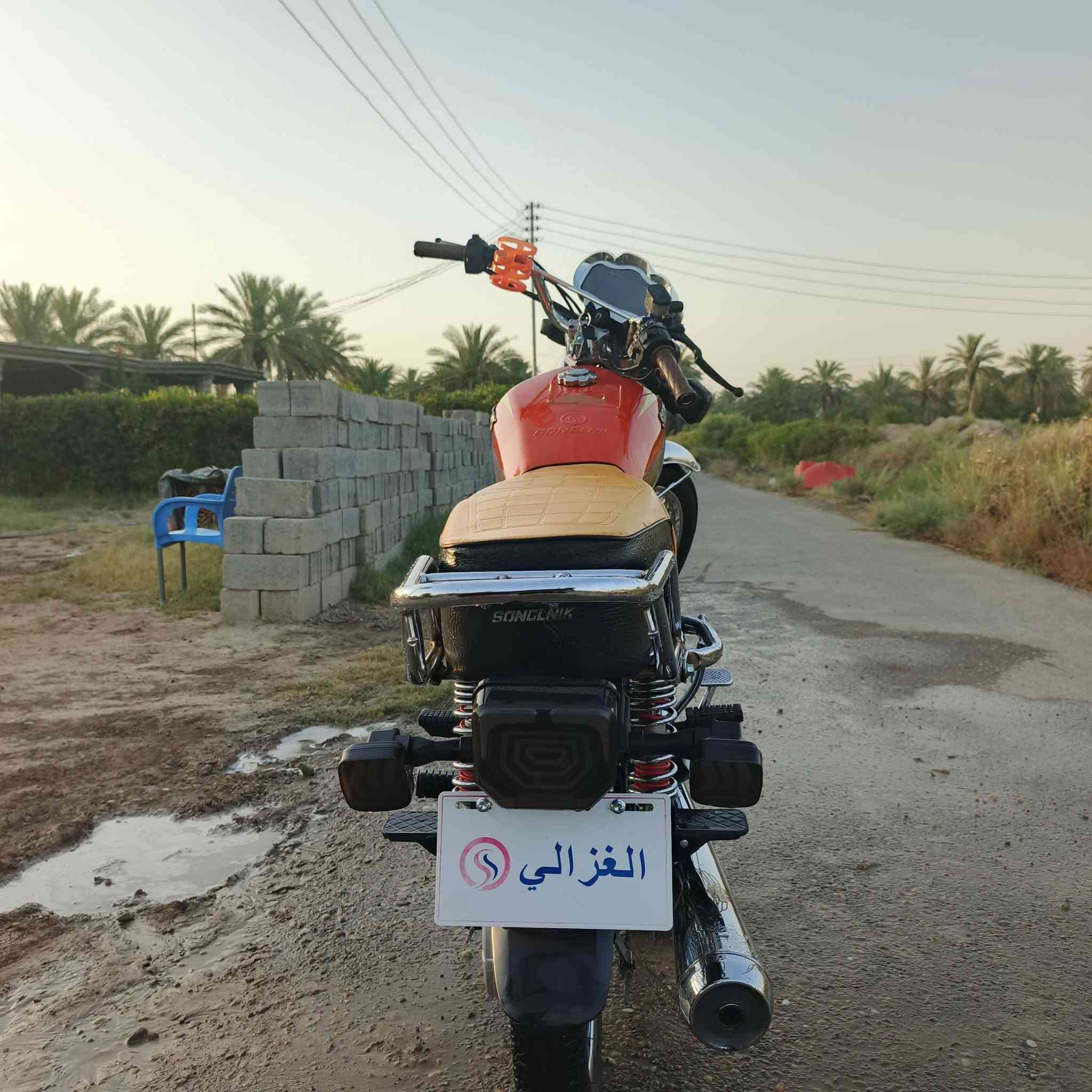 السلام عليكم دراجه يراني سونك موديل 2025اوراق صولي حته الكمرك مالتهه مدفوع المكان الناحيه الرشيد بديت صعدت السريع الجديد مال الدوره  السعر( 650)  (4)كير خير من الله (***********)بي واتساب}
