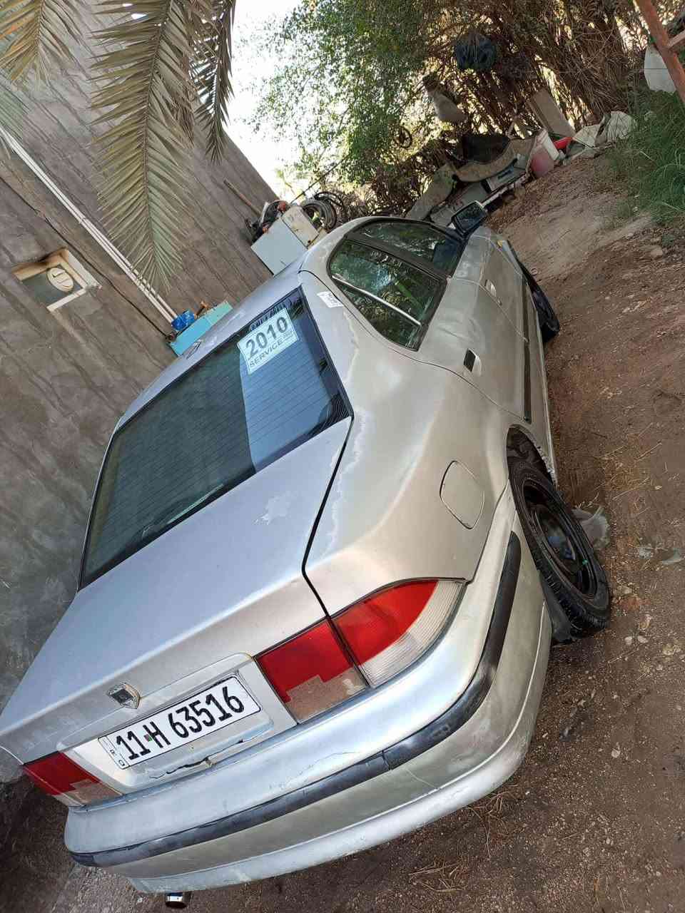 السلام عليكم للبيع او مراوس سمند مديل 9 سنويه لل30 بسمي كير ومكينه وحداديه وتبريد تايرات جاهزه رقم بغداد انكليزي السعر 32 مكان سياره بابل ***********
