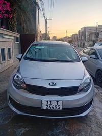 كيا ريو 2016 خليجي رقم بغداد الجديد باسمي كير محرك صدر مكفولات تبريد ث...