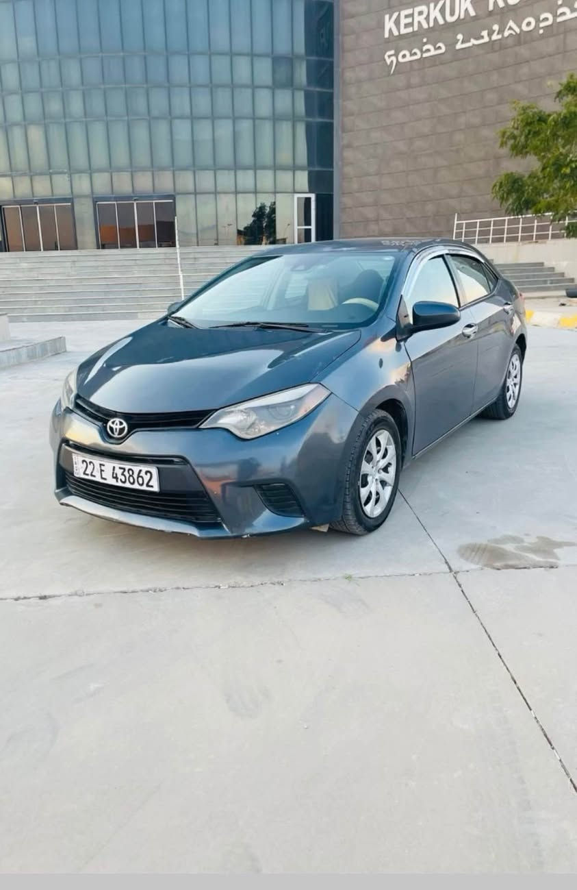 كورلا2017سياره لوك مال بيت بيه قطعه وحده صبغ رقم سنويه جديده سياره فئه LE  اربع تايراتت جديده سنويه بسمي السعر المطلوب 120$  للمراسله ***********واتساب موجود عله هذا رقم كركوك, العراق
