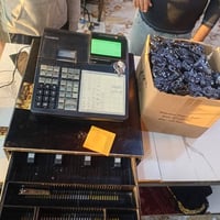 أغراض مطعم • كاشير كامل • ميز عرض ٨٠سم