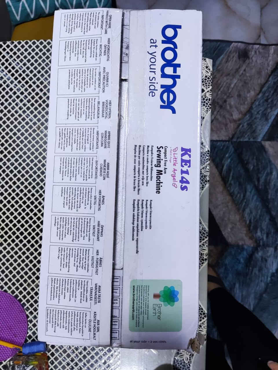 السلام عليكم
للبيع ماكنة خياطة بروثير kE14s brother جديدة غير مستعملة
السعر 150000 دينار


**إذا كنت صاحب هذا الإعلان وتريد حذفه لأي سبب، رجاءا أرسل رسالة إلى الدعم الفني**