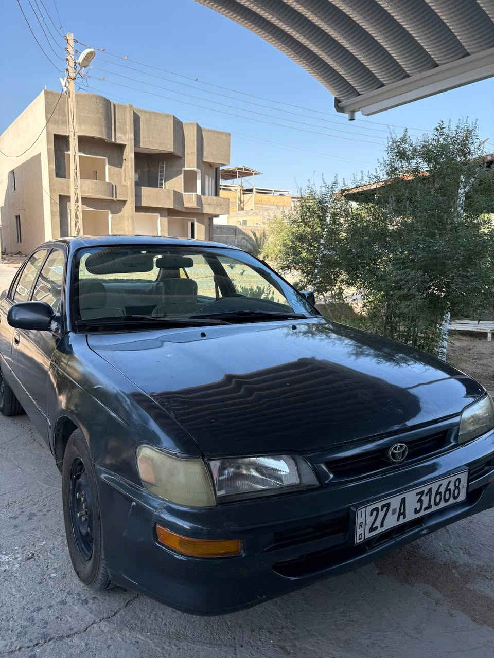 السلام عليكم كورلا ١٩٩٤ للبيع 
السياره ايسر بلاد 
رقم (ذي قار)
السياره مكفوله كير و تبريد و شاصي و ضربه قويه 
السياره يحتاج الها صبغ 
سعر السياره ٥٧ ورقه 
عنواني بصره 
*********** 
***********
اتصل و بلخدمه ابو الخصيب, البصرة

