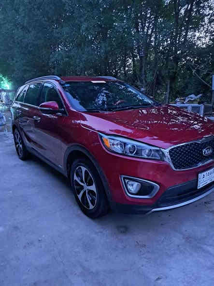 سورنتو موديل ٢٠١٦  ماشية ٩٤ الف رقم بغداد بسمي النكليزي وارد امريكي  ٤قطع صبغ فقط اثر شخط السيارة كلهة ليبل واحد ما بيهة اي غطعة تبديل ما بيهة صور الحادث وسونار بل منشور ٤سلندر ٥راكب داخل جلد كراسي كهرباء كشنات تدفئة تحكم ستيرن صفحتين شاشة وكامرة تخم تاير السيارة حلوة وناعمه ومابيهة اي نقص مكاني بغداد الغزالية 
السعر ١٤٣
رقمي ***********
