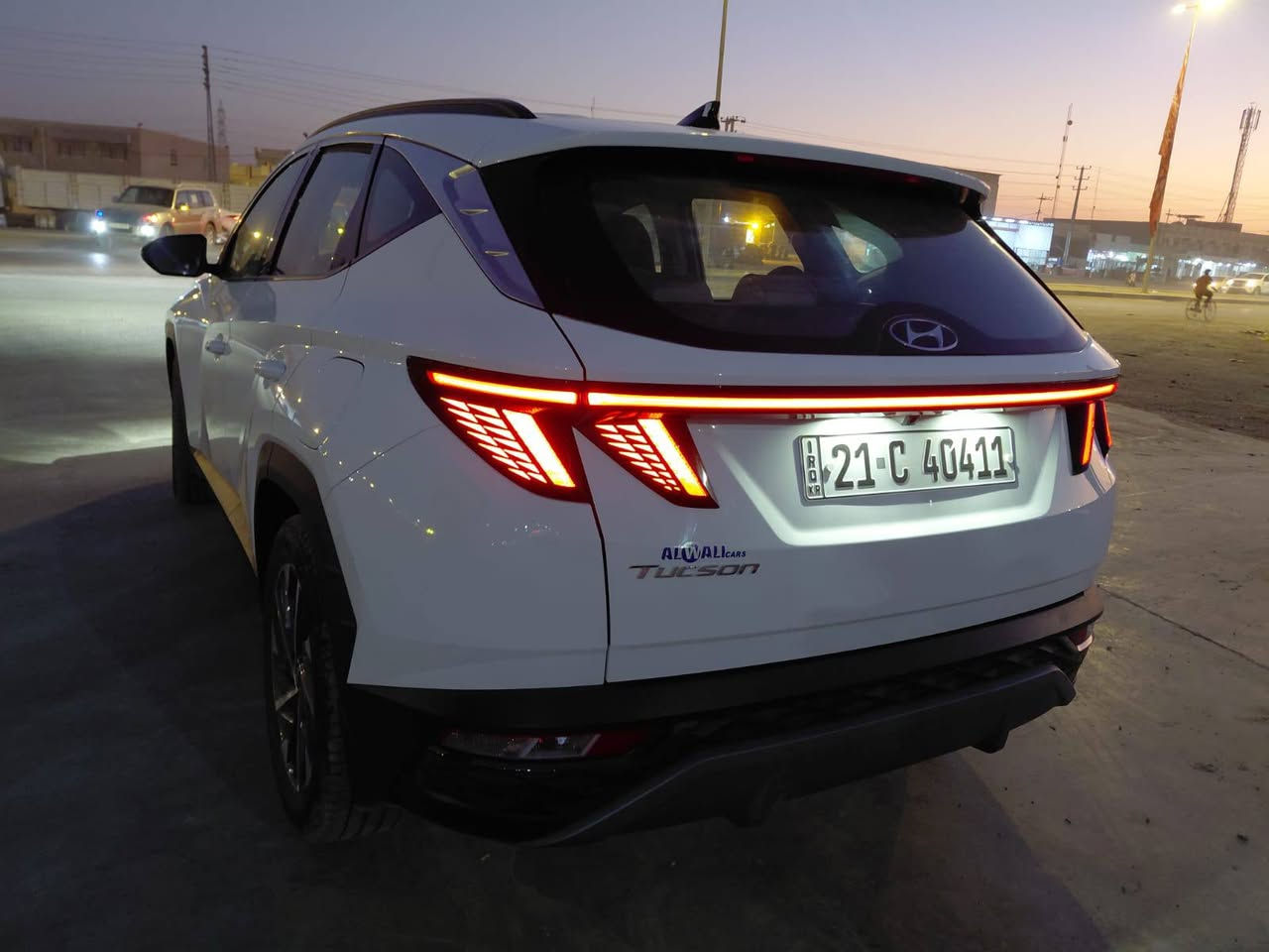 توسان خليجي موديل 24 فؤل موصفات عدا البنورما معروفه موصفاته مكفوله مجرد شخط بالجاملغ صبع 
  رقم سليمانيه بااسمي مكانها واسط العزيزية للاستفسار الاتصال
*********** گ
