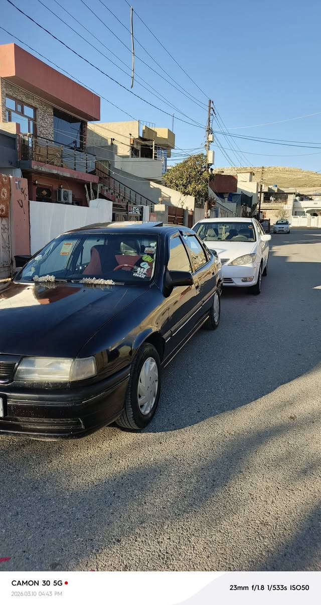 سلام عليكم اوبل فكتره موديل 95 لسياره تبريد🥶🥶مكينه سني 18 قبق اسود لمرقوب بس بيها شويه تنقيص  رقم سليمانيه لحد 2030 صبق عام بدون حادث او ضربا لسعر 42 رقم تلفون*********** مكان لسياره سليمانيه بازيان
