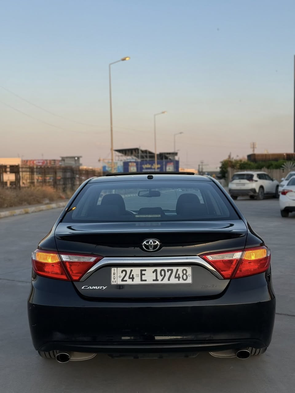 Camry.2017 
V6
دوو پەڵە بۆیاخ 
133هەزار ڕۆشتوووە
نمونە لە جوانی و لە پاكی
سۆنەریم داناوە
سەنەوی و ژینگەی تازەیە 
گێڕ و مەكیــــــنەی بە شەرت 
شوێن:كەركوك 
ژ.م ***********
ئەگەر موشتەریت تێل بكە
