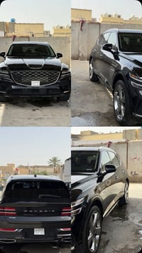 جنيسس gv80 مديل 2024  اسود متغير  يعني متاليك سياره فول فول برستيج   ح...