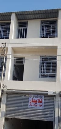 محل كبير  و مخزنين للإيجار  العنوان شورجة البياع شارع خمسه (شارع تجاري...