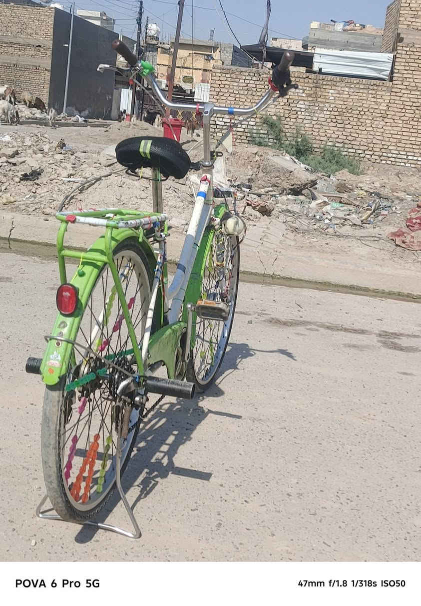 السلام عليكم  بايسكل للبيع باسكل نضيف مكان بغداد. 
باسكل مجنبز 
ملاحضه النشرات عل حساس بدون باتري. 
سعر ١٣٠


**إذا كنت صاحب هذا الإعلان وتريد حذفه لأي سبب، رجاءا أرسل رسالة إلى الدعم الفني**