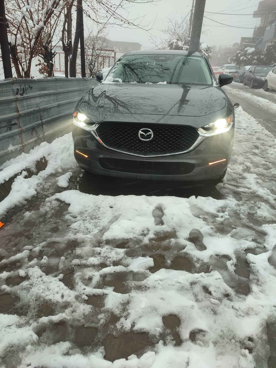 Mazda CX30 SELECT SPORT 2024
تەنها یەک درگای دوای سەکن بۆیاخە پێش و پشتی شوختیشی نیە ماشااللە هەمو گیانی کەپس و دەقی شەریکەیە

مەکینە 2.5 بێ تۆڕبۆ
درگا بەصمە 
کوشن جلد
تەبرید مەرکەزی
ڕاداری 360
لایل و بەگلاید لید 
ڕادای ئاوێنە و جادە و ئیستۆپ
برێک بەصمە و ئۆتۆ هۆڵد
دەبڵ ئەکسل
زۆر مواسەفاتی تر

ڕەقەم کاتی نەشکاوە
سعری  148 مجالێکی کەم 
لەسلێمانیم 

***********
