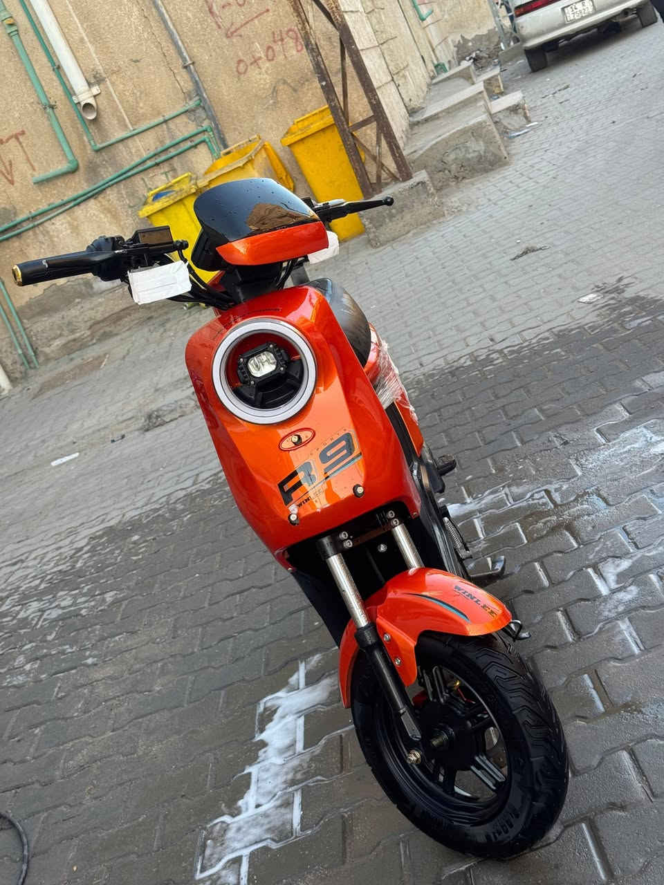 السلام عليكم دراجة شحن للبيع نضيفة جدا بطاريات ونلي 32 انبير مكاني البصرة شارع 14 تموز  ***********
