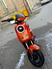 دراجة شحن • بطاريات ونلي 32أمبير • البصرة شارع 14 تموز