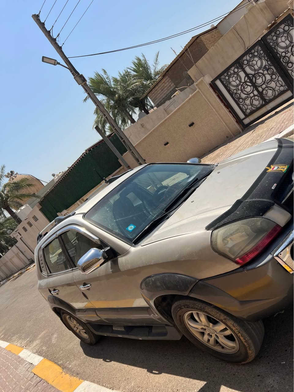 سلام عليكم. توسان. مديل ٢٠٠٨
شكل ٢٠٠٩ خليجي مكينه 2000
جاهزه عده ملاحضه وحده  بسيطه 
صبغ. احزام  ابيع 
سياره. فتحه كشنات جلد 
حلوه وجاهزه 
السعر 87 

مكان. بغداد  الدوره 
*********** بغداد, العراق
