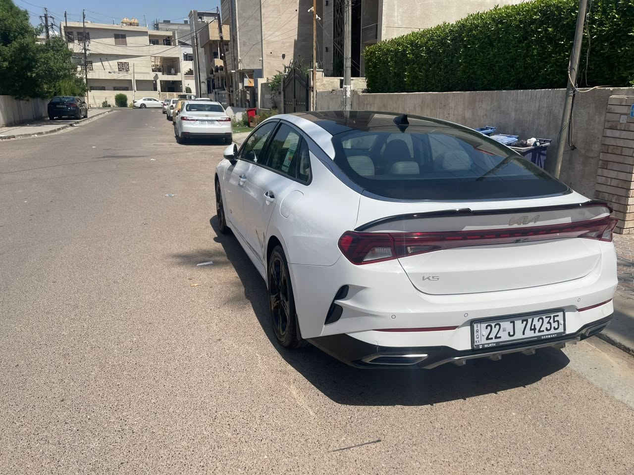 كيا اوبتما كي 5 موديل ٢٠٢٣  بانوراما بصمه رقم اربيل بأسمنه بيها فقط البنيد بي بعجات صارت بدون اي تبديل ولا تصليح ولاصبغ 
مكاني بغداد المنصور سعرها 18500 يعني دفتر وخمسه وثمانين ورقه للاتصال***********
