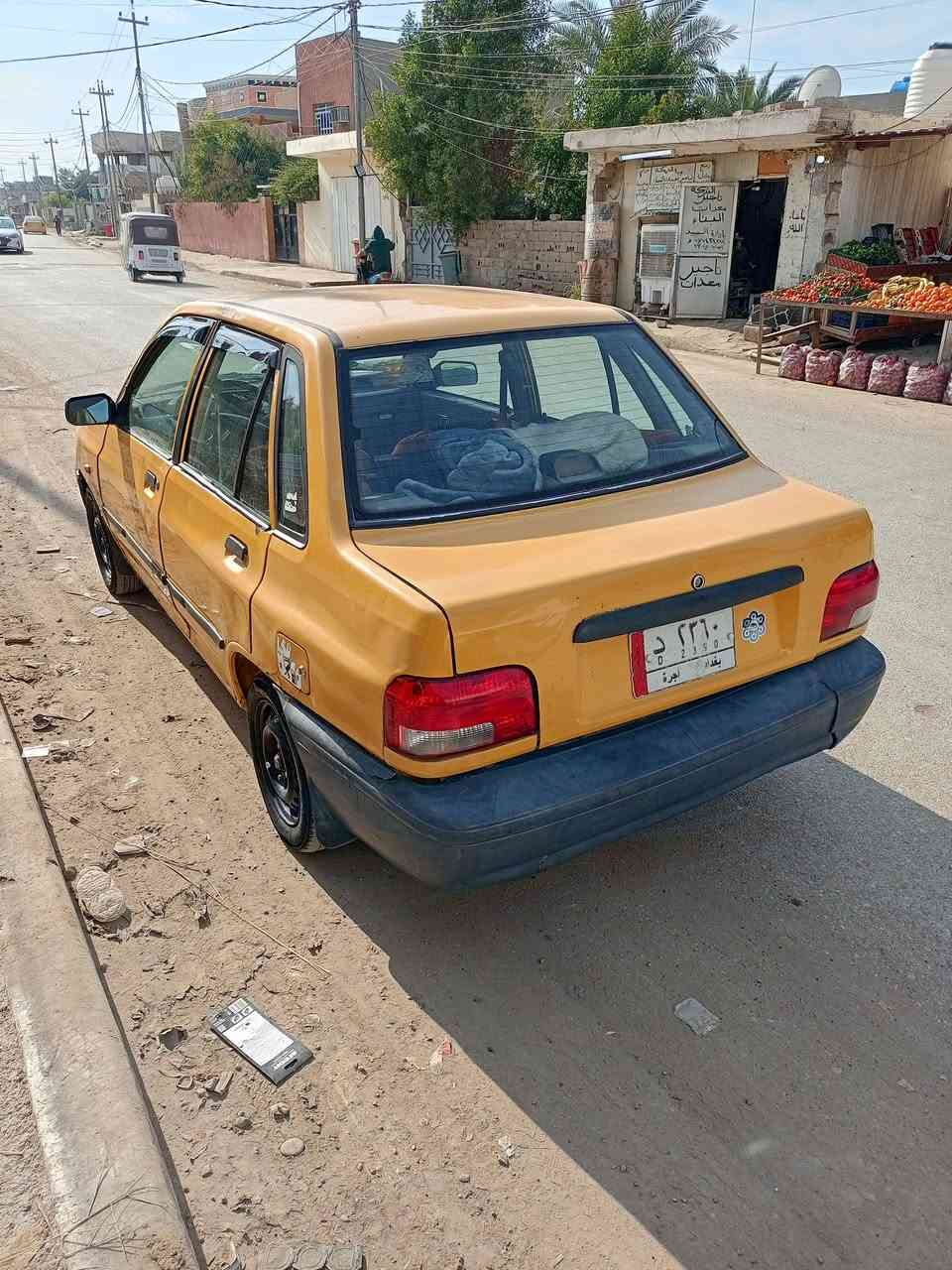 السلام عليكم سايبه 11 المكينة جديده وكير جديده مصفره هيه وغرامات صدر امامي وخلفي  جديده كهربائي كلها شغاله شواصي بلادي سيارة مابيه نقص كامله مكمله السعر 22 وبيه مجال مكاني بغداد الجزيره السياحيه ***********
