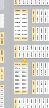 توزيع العتبه • ٢٥٢م • ثالث عن الشارع