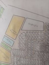 قطعه ارض للبيع مساحه 150 متر واجها ٧ ونص نزال مربع ال 2500 يم المدرسة ...