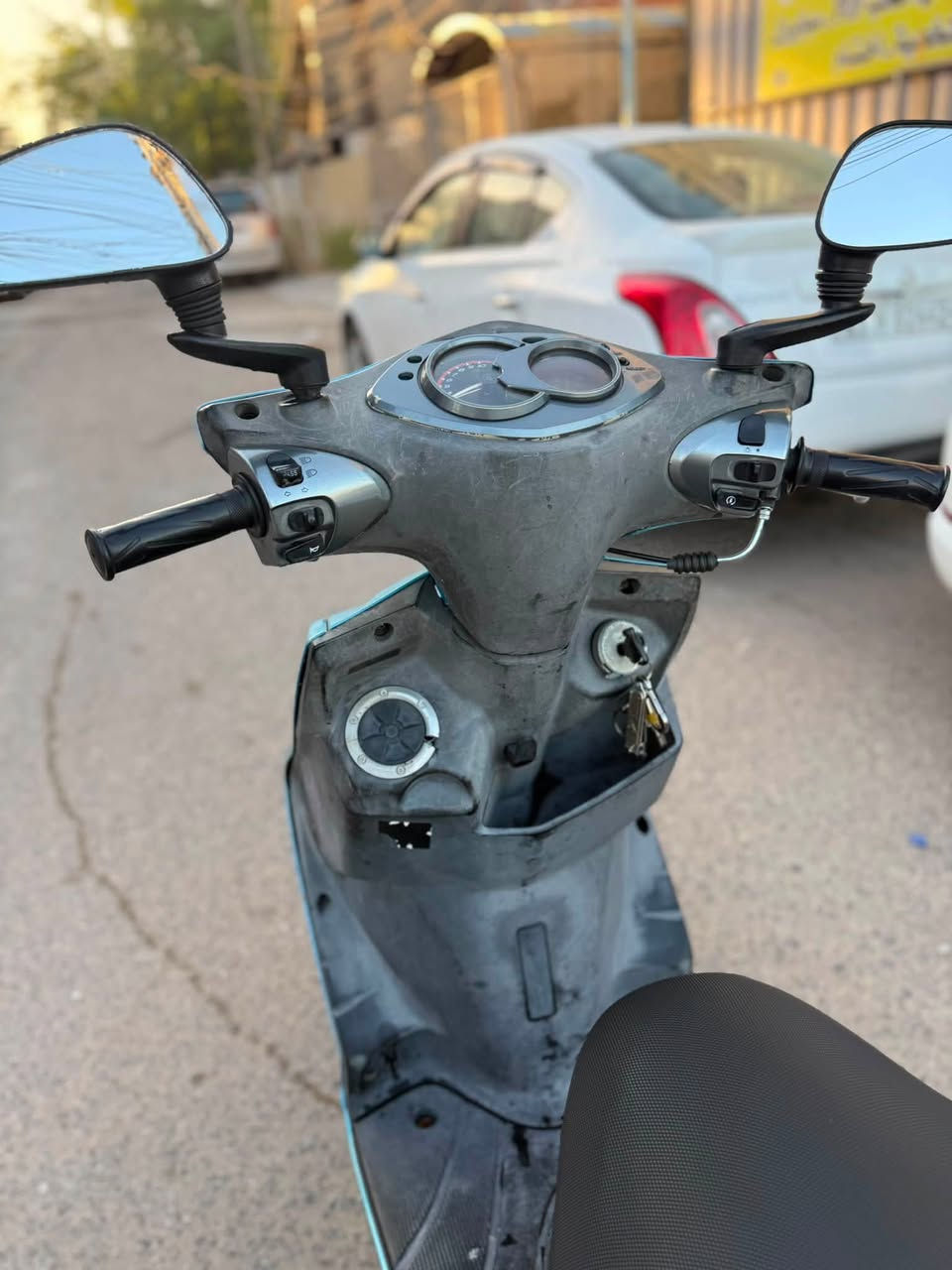 سلام عليكم....
دراجة سكنس  🏍️ للبيع
دراجة شلعه معدل كهربائيات كلهه شغاله 
دراجة جديده بلاديه 
أي نقص مابيهة
جيب فيتر وتعال افحص
العنوان بغداد حي اور فلكة صباح الخياط  الاستفسار الاتصال على الرقم ***********
