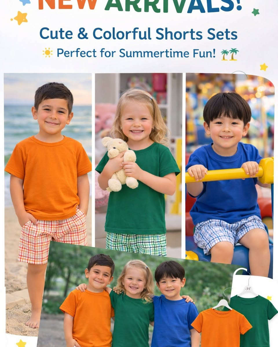 طقم ولادي ❤️‍🔥 بناتي
فول كوالتي
قياس من 2 الى 9 سنة تقريبا
السعر ب 6 الاف فقط
تشتري قطعتين 🎁 الثالث هدية 🎁
العنوان خانقين حي العمال .. مقابل مدرسة 11 آذار
للحجز والاستفسار يرجى مراسلة الصفحة
او مراسلة الرقم ***********
 #المتابعين #ملابساطفال #بغداد #ملابس_تركية #العراق
